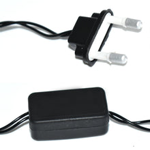 Colorful LED lights, detailed view.