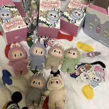 Labubu Doll Toy Big Into Energy Plush Blind Box Key Chain