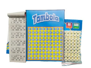 Tambola Game Set with 600 Tickets (welcome shopping)